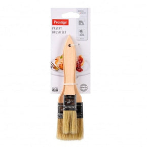 PRESTIGE Silicone Spatula Prestige Basting & Pastry Natural Bristle 2 Piece 00077 (6989778288729)