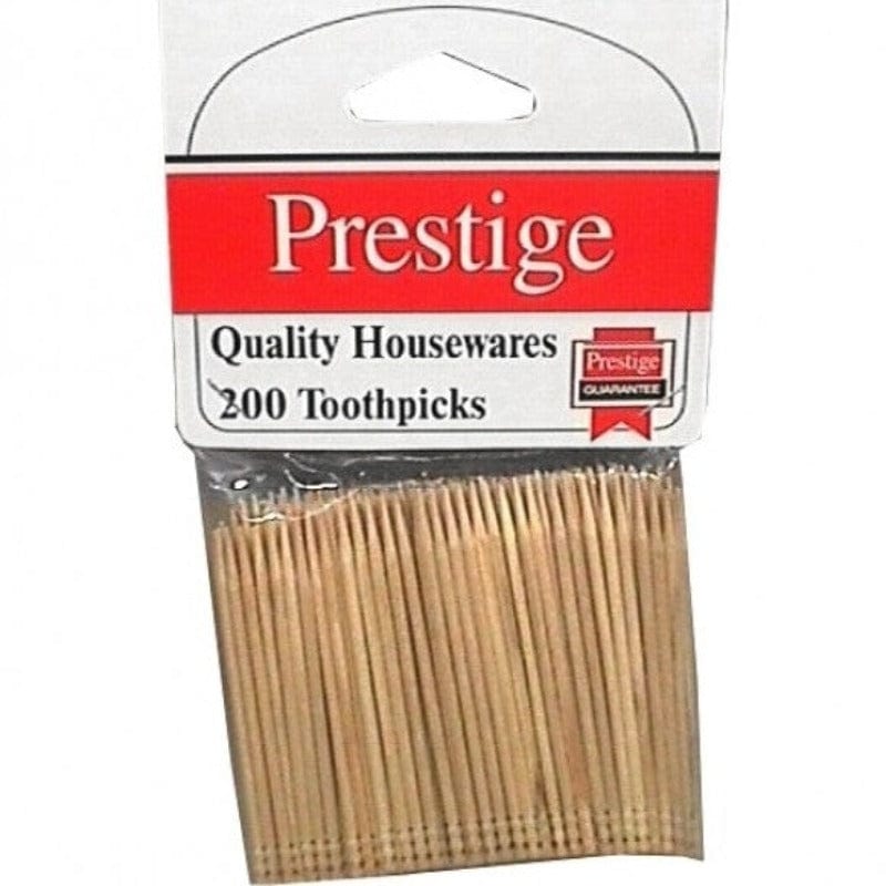 PRESTIGE SPOON Prestige Toothpick Refill Pack Of 200 09659 (6987740741721)