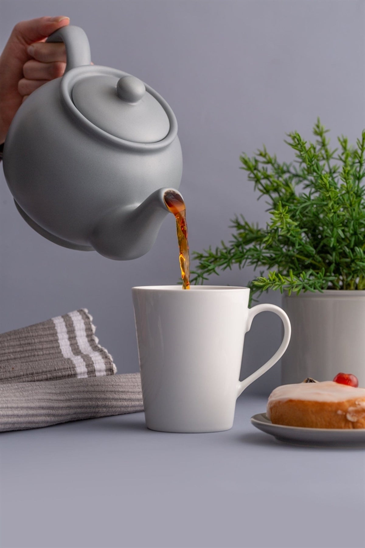 Price & Kensington Teapot Price & Kensington Teapot 6 Cup Grey PK0056732 (7174565003353)