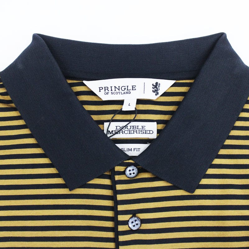 Pringle Golf T Shirt Pringle Golfer Khaki MTOP1118 (7132759883865)