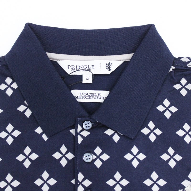 Pringle Golf T Shirt Pringle Golfer Navy MTOP0034 (7132743663705)