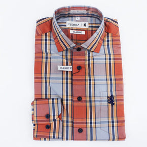 Pringle Shirts Pringle Classic Fit Check Shirt (7132765225049)