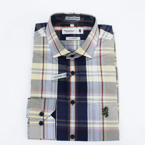 Pringle Shirts Pringle Classic Fit Check Shirt MSLS0178 (7132786688089)