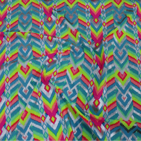PRINTED LYCRA Dress Fabrics Printed Nylon Lycra Fabric 150 cm (6724298276953)