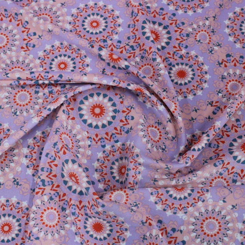 PRINTED LYCRA Dress Fabrics Printed Nylon Lycra Fabric 150cm (6732749832281)