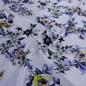 PRINTED SATIN Fabric Printed Duchess Satin 140cm (7157413085273)