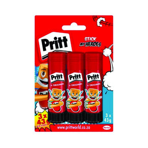 Pritt Tech & Office Pritt Gluestick 3PK 43G (2061801193561)