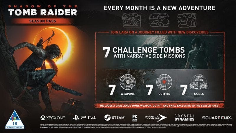 PS4 Games Tech & Office Shadow of the Tomb Raider Croft Edition (PS4) (2061797654617)