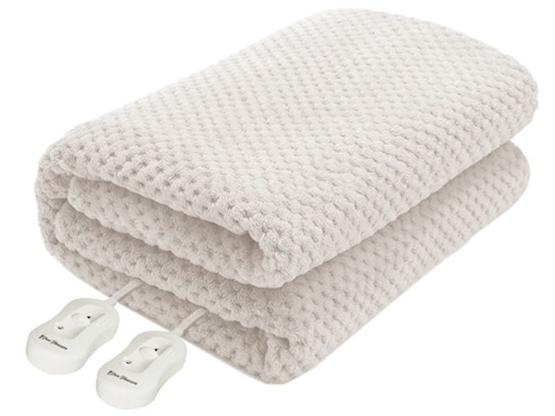 Pure Pleasure Full Fitted Coral Fleece Electric Blanket for Sale ✔️ Lowest  Price Guaranteed