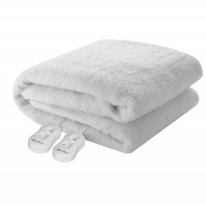 PURE PLEASURE ELECTRIC BLANKET Double Fullfit  Extra Length 137x205 Pure Pleasure Extra Length Sherpa Full Fitted Electric Blanket With Skirt (6562283323481)