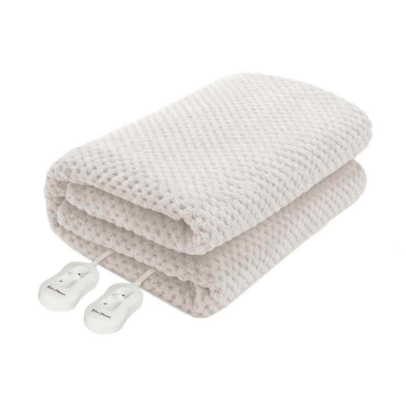 PURE PLEASURE ELECTRIC BLANKET Pure Pleasure Full Fitted Coral Fleece Electric Blanket (6561958789209)