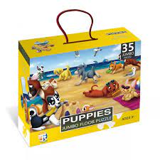 Puzzle PUZZLE The Puppies Jumbo Floor Puzzle 35 Piece 8608 (6998385852505)