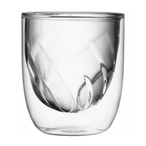 QDO Double-walled glass QDO Elements- Blown Double Wall Glass  210ML Set Of 2 (7074162245721)