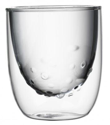 QDO Double-walled glass QDO Elements, Water Double Wall Glass 210ML Set of 2 (7074158608473)