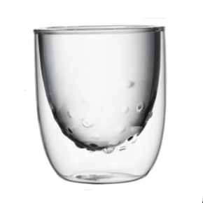 QDO Double-walled glass QDO Elements, Water Double Wall Glass 210ML Set of 2 (7074158608473)