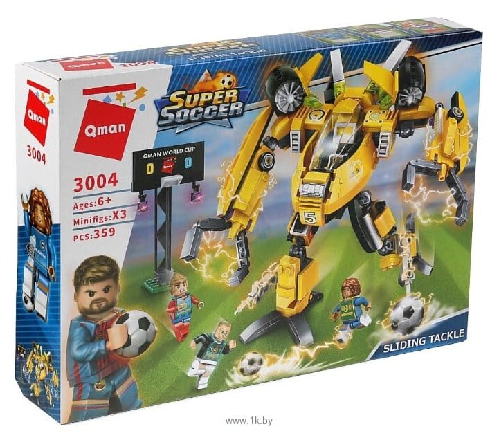 QMAN PUZZLE Qman Super Soccer 359 Piece 3004 (6998611394649)