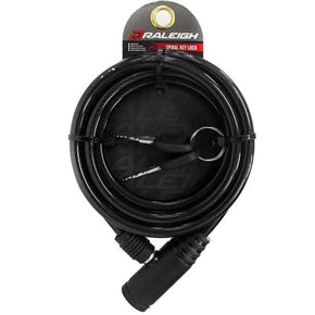 Raleigh Bike Lock Raleigh 180cm Spiral key Lock RAL-SL01 (6962427723865)