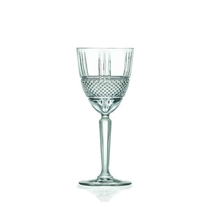 RCR GLASS RCR Brillante Crystal White Wine Glass 230ml Set of 6 (2130917163097)