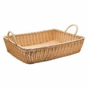 Regent BASKET Regent Woven Basket Rectangular With Handles Natural (4742486261849)