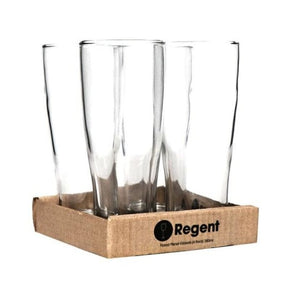 Regent GLASS Regent Pilsner Beer Glass Set Of 4  380ML (6575775973465)