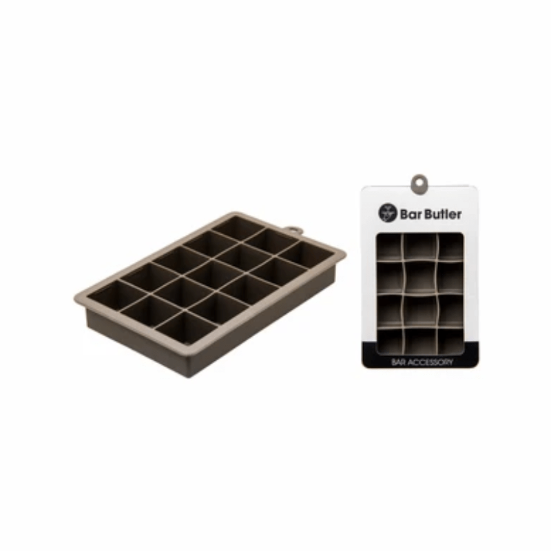 Regent Kitchen Bar ware Butler Grey Silicone Ice Cube Tray 15 (4742498222169)