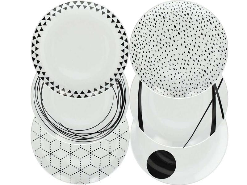 Regent Kitchen Tognana Graphic Table Set of 18 (2061847822425)