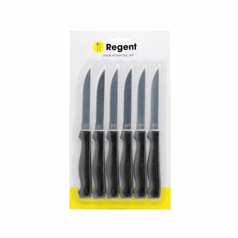 Regent Knife Regent Kitchen Steak Knife 6 Piece Set 21108 (6935149215833)