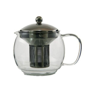 Regent Teapot Regent - Teapot Glass With Stainless Steel - 1.2 Litre (7015937933401)