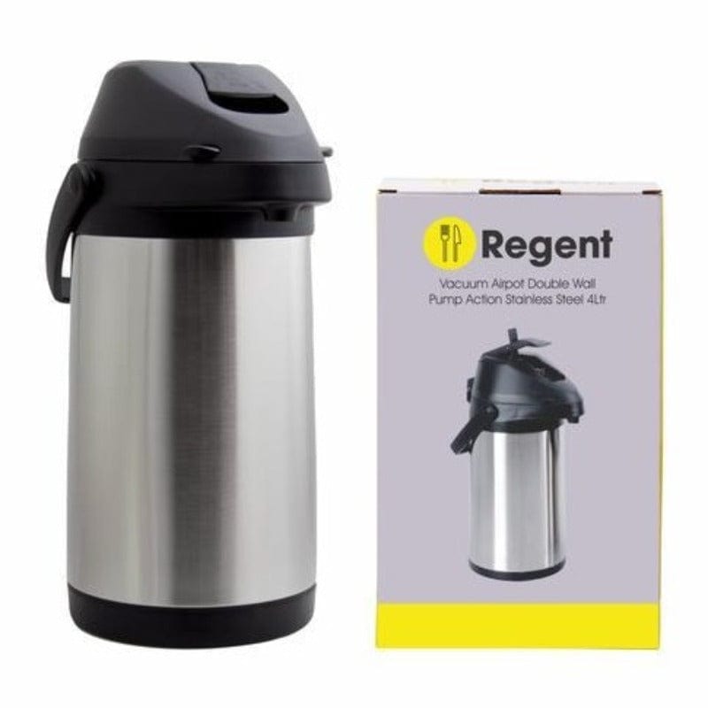 Regent Vacuum Regent Vacuum Airpot Stainless Steel, 4 Litre (6722696216665)