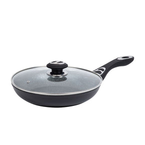 Resto POTS Resto Sabik Non-Stick Frying Pan With Lid 26cm Black (7221709045849)