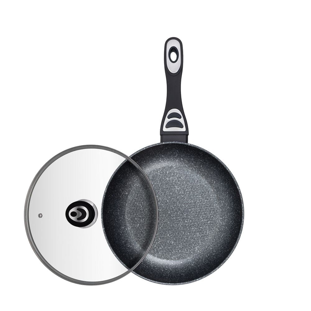 Resto POTS Resto Sabik Non-Stick Frying Pan With Lid 26cm Black (7221709045849)