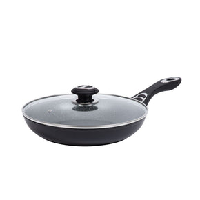 Resto POTS Resto Sabik Non-Stick Frying Pan With Lid 28cm Black (7221716418649)