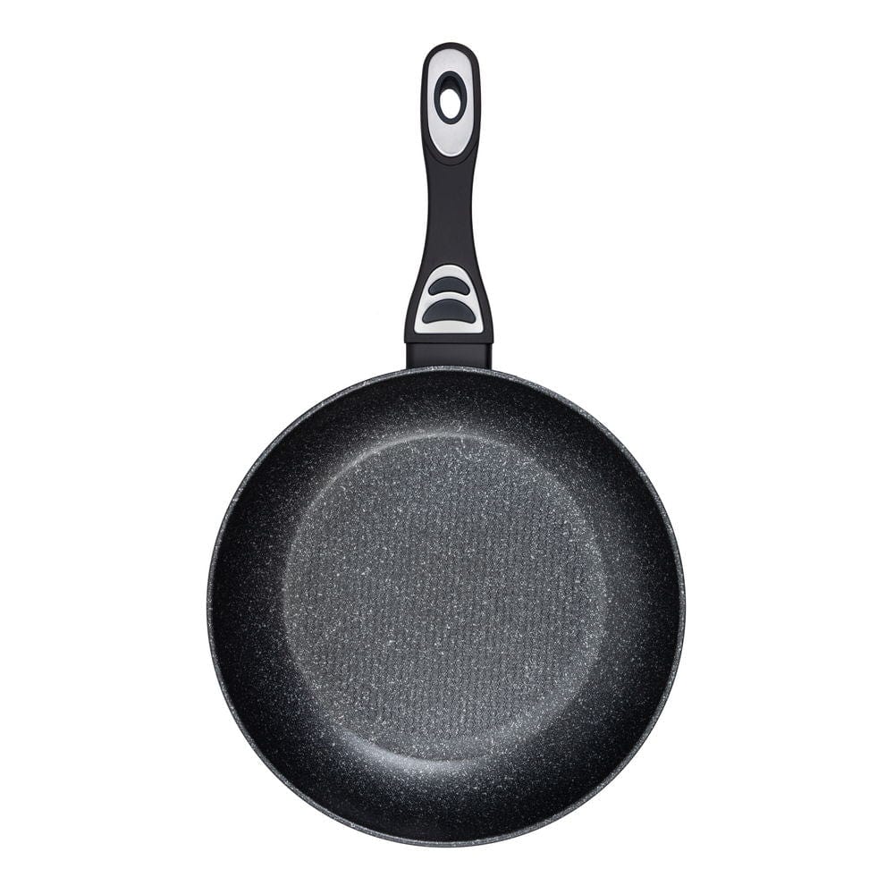 Resto POTS Resto Sabik Non-Stick Frying Pan With Lid 28cm Black (7221716418649)