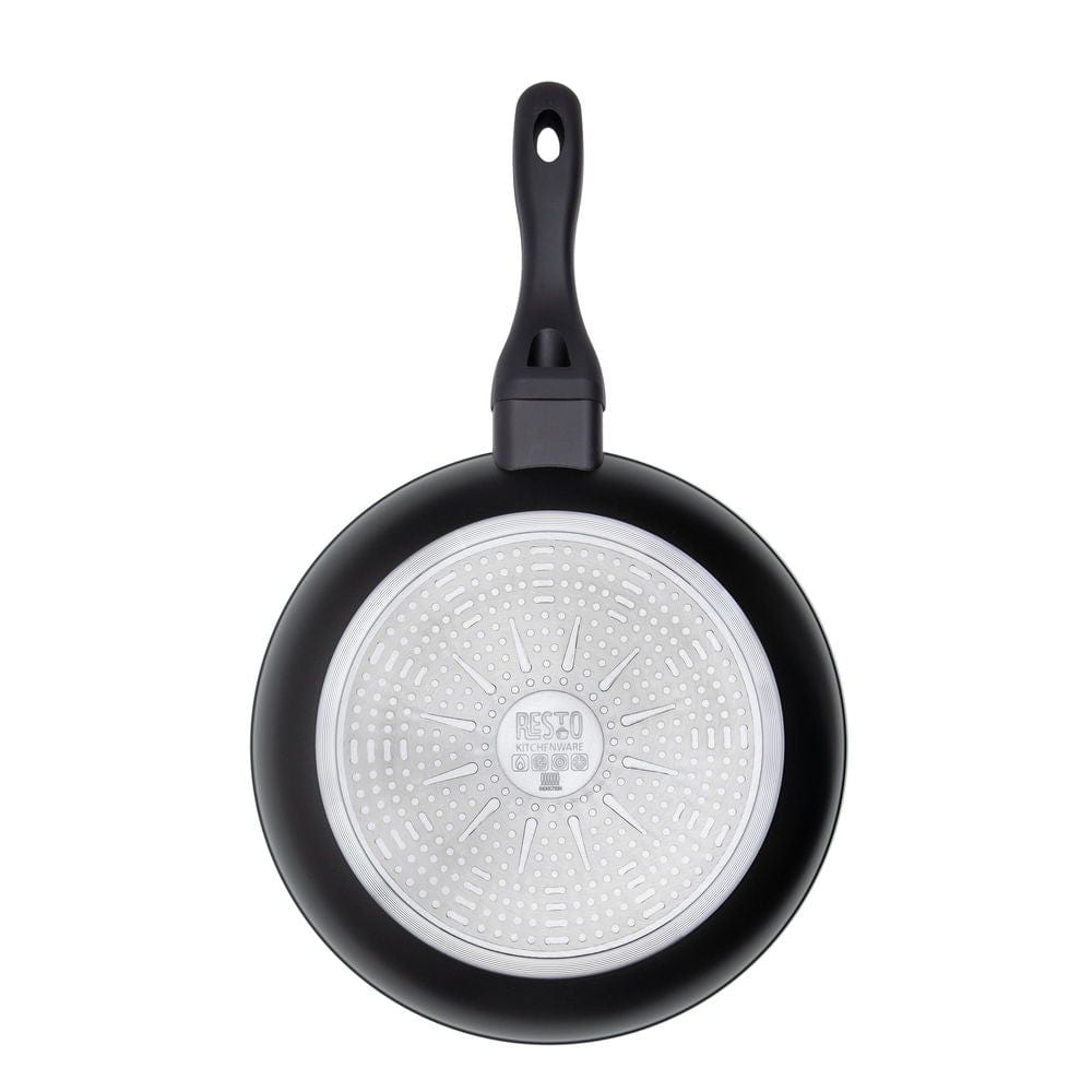 Resto POTS Resto Sabik Non-Stick Frying Pan With Lid 28cm Black (7221716418649)