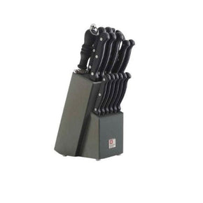 Richardson Sheffield Knife Block Richardson Sheffield Artisan 15 Piece Knife Set Black (4752443867225)