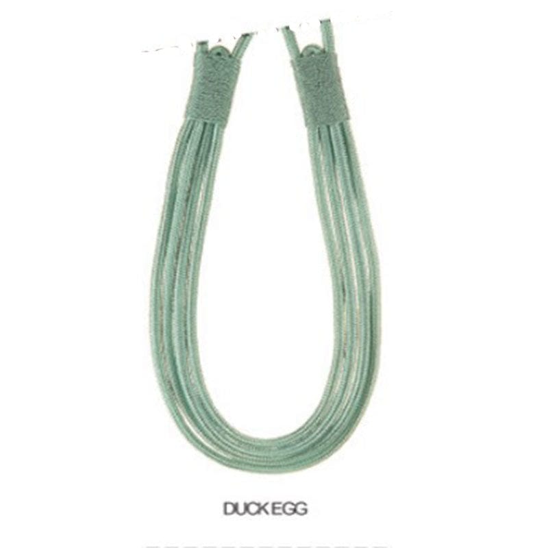 RIVER FABRICS TIEBACKS tieback chari duck egg chari50391 River Fabric Tiebacks Chari (7284035354713)