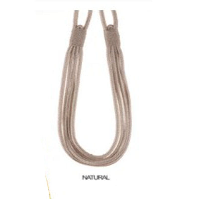 RIVER FABRICS TIEBACKS tieback chari natural chari50741 River Fabric Tiebacks Chari (7284035354713)