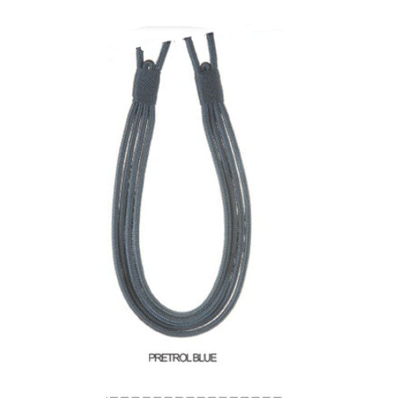 RIVER FABRICS TIEBACKS tieback chari petrol blue chari21331 River Fabric Tiebacks Chari (7284035354713)