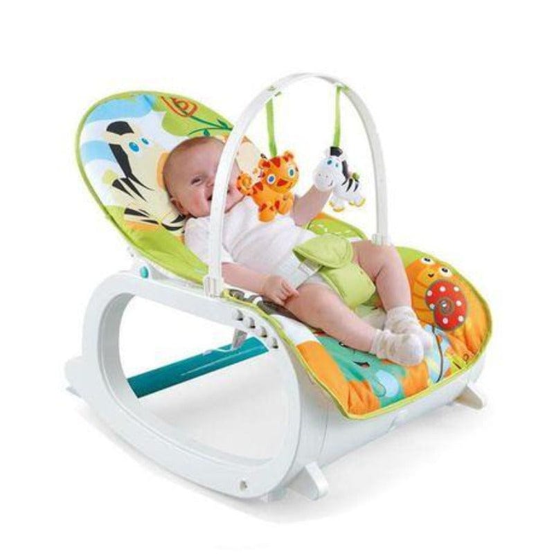 ROCKER BABY CHAIR Newborn To Toddler Portable Rocker - Green (2149935906905)