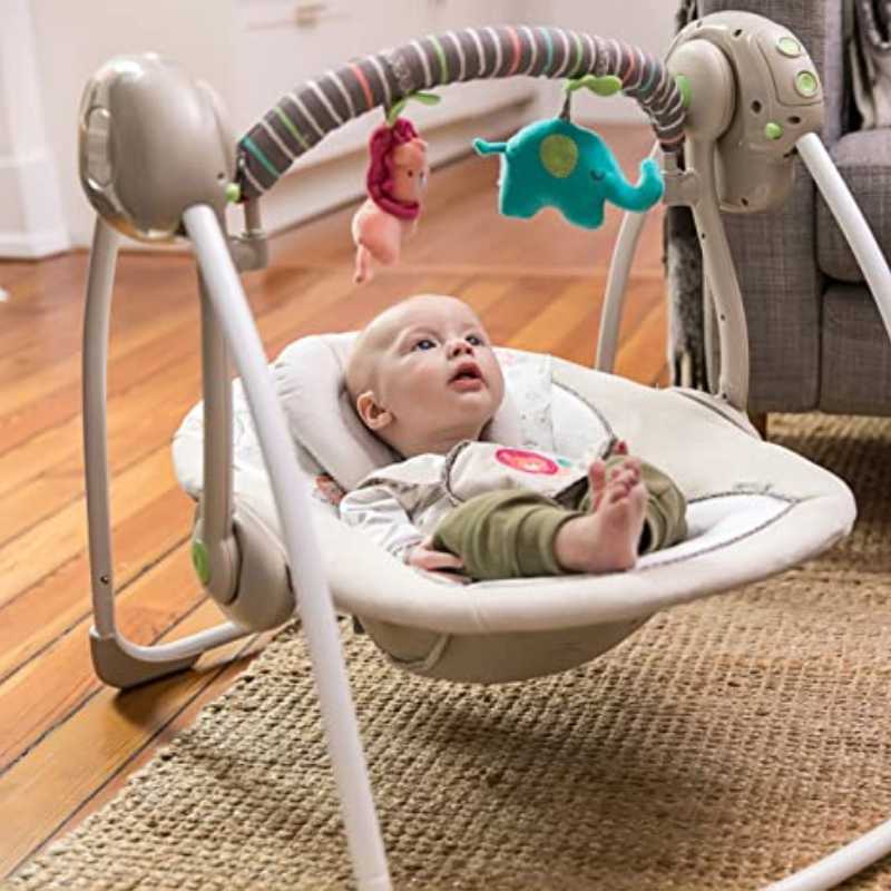 ROCKER baby swing Ingenuity Cozy Kingdom Swing 60194 (4598428958809)