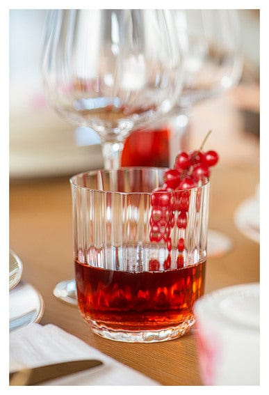 Rose Garden GLASS Rose Garden Water Glass Set of 4 (7205709742169)