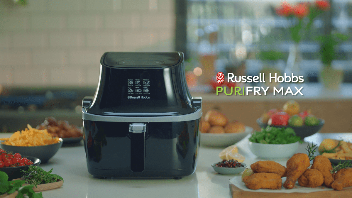 Russell Hobbs AIR FRYER Russell Hobbs Purifry Max Air Fryer 3.2 Litre RHXL3000 (4787803291737)