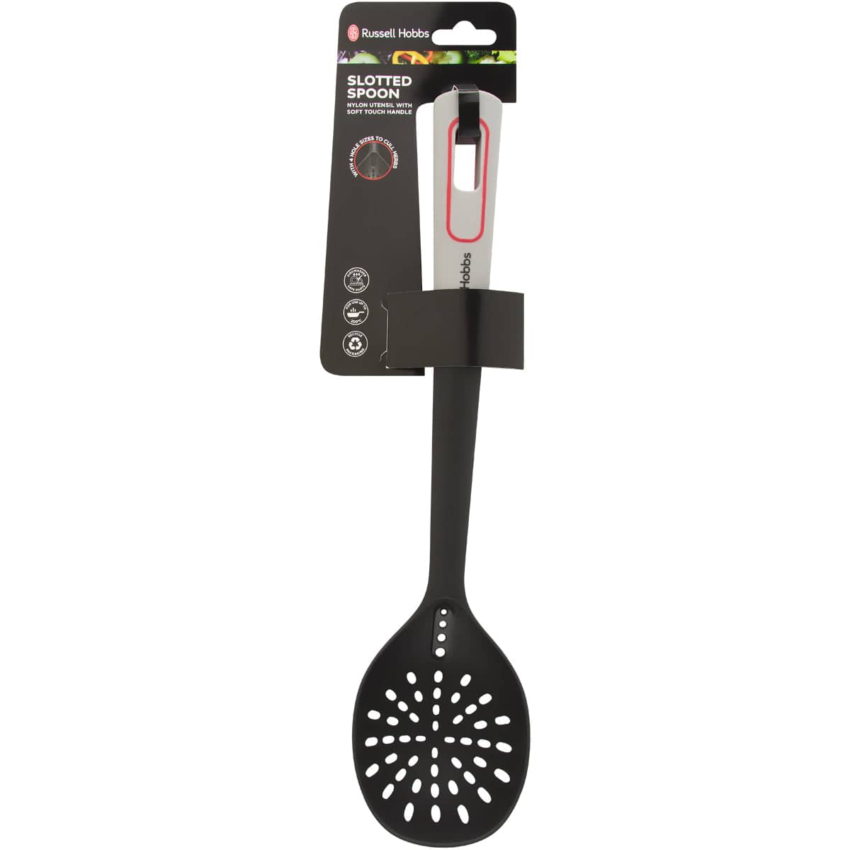 Russell Hobbs CUTLERY Russell Hobbs Classique Nylon Slotted Spoon RHCU5519 (7178349543513)