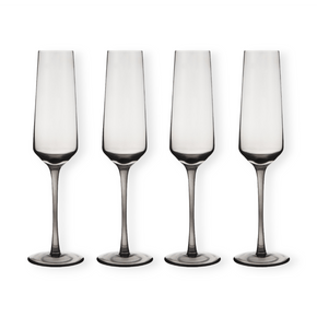 Russell Hobbs GLASS Russell Hobbs Smoky Champagne Glass 230ml Set 0f 4 RH-DRINK6882 (7275345838169)