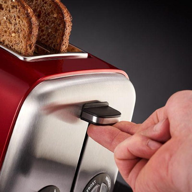 Russell Hobbs TOASTER Russell Hobbs 2 Slice 2nd Generation Legacy Red Toaster 18260SA (6694443352153)
