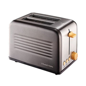 Russell Hobbs TOASTER Russell Hobbs 2 Slice Toaster Rustic Wood Rhtab2s-8 (6591307972697)