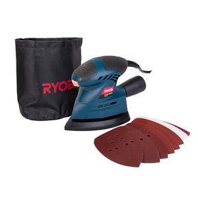 ryobi Hardware Ryobi 13 Piece Mouse Sander 130w  MS-130 (4337084432473)