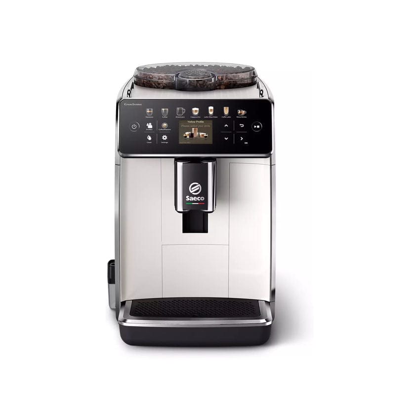 Saeco COFFEE MACHINE Saeco Coffee GranAroma Fully Automatic Espresso Machine White SM6580/20 (7171561095257)