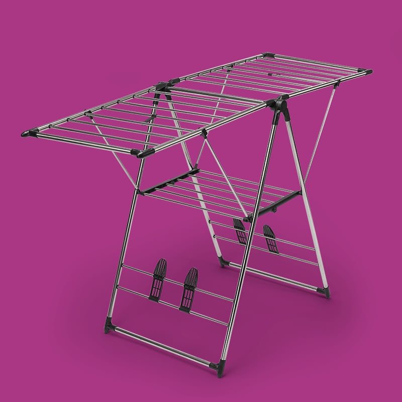 Salton Clothes Dryer Stainless-Steel Drying Rack SCDR14 (7018290479193)