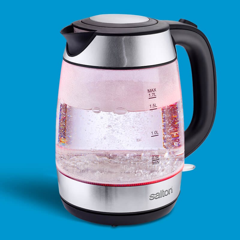 salton KETTLE Salton Glass Kettle 1.7 Litre  SKACT2G-0 (6655780552793)